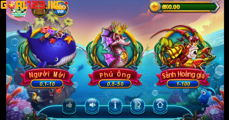 Thỏa thích trải nghiệm cùng Thiên Đường Bắn Cá